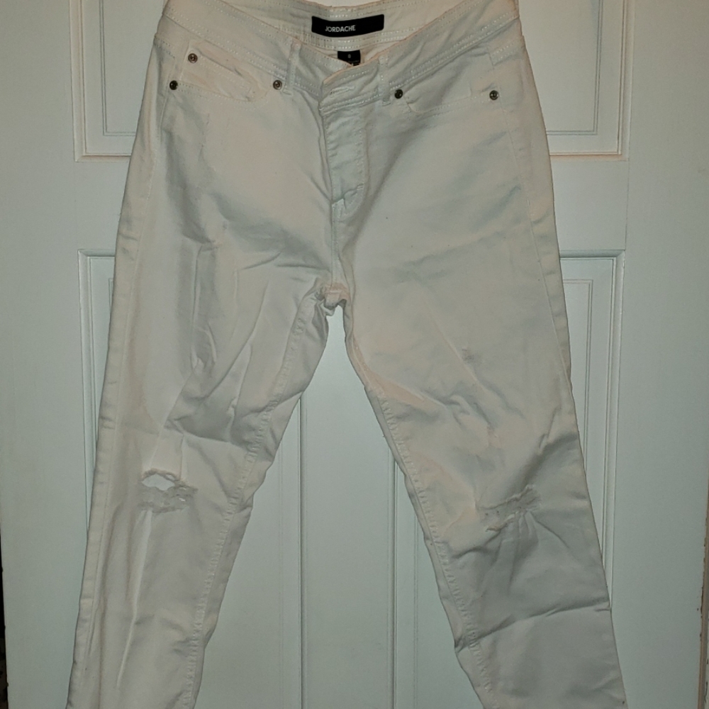 Jordache white pants